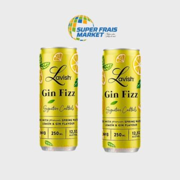 Lavish Gin fizz 12,50% ALC/VOL 250ML