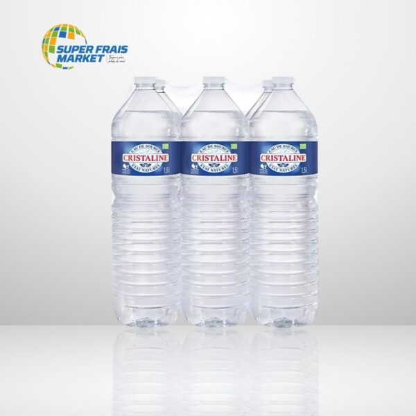 Eau de source Cristaline 6x1L