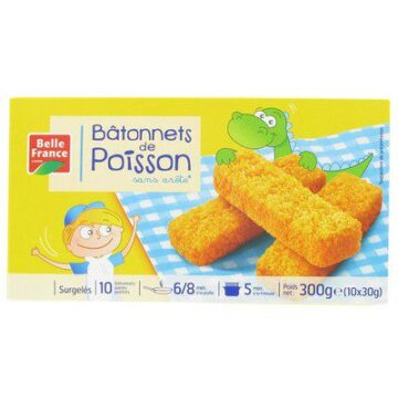 Bâtonnets de Poisson 300gr