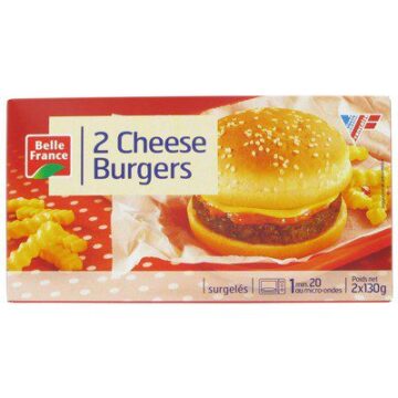 Cheeseburger 2x130g