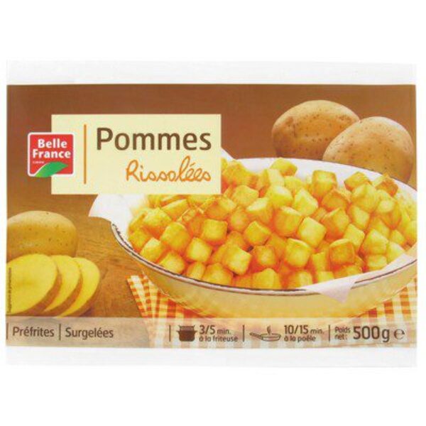 POMMES RISSOLEES 500G