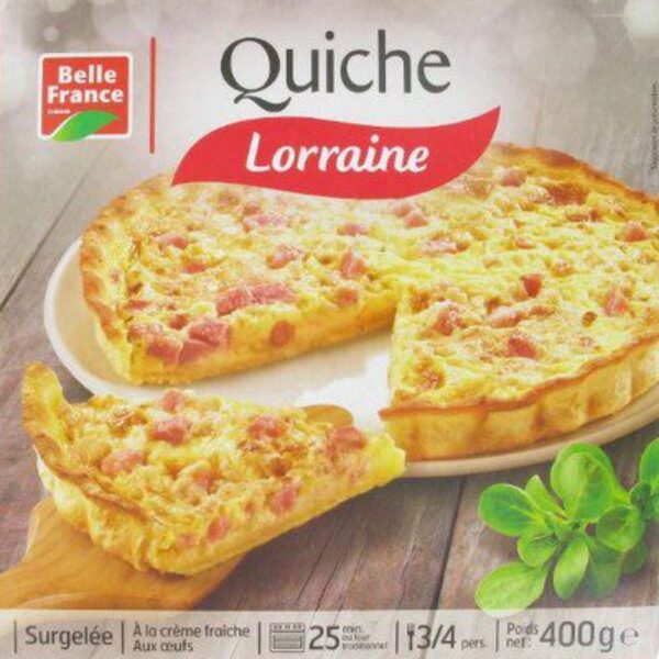 QUICHE LORRAINE 400G