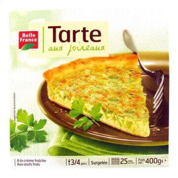 TARTE AUX POIREAUX 400G