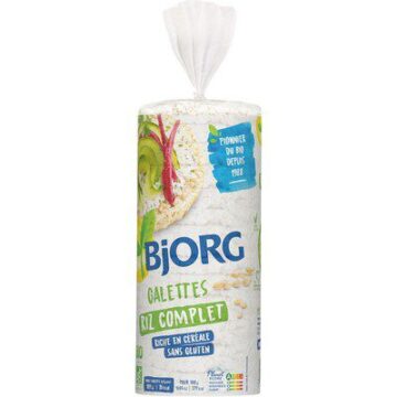 Bjorg Galettes Riz Complet 130g