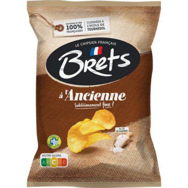 Brets Chips A L'Ancienne 125g