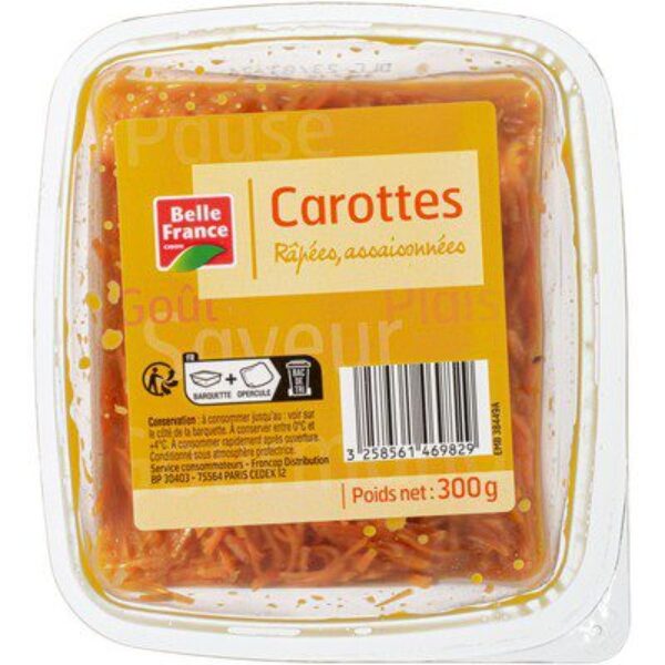 CAROTTES RAPEES 300GR