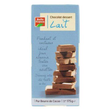 CHOCOLAT DESSERT LAIT BF 175G