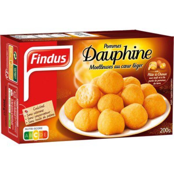 FINDUS POMMES DAUPHINE 200GR