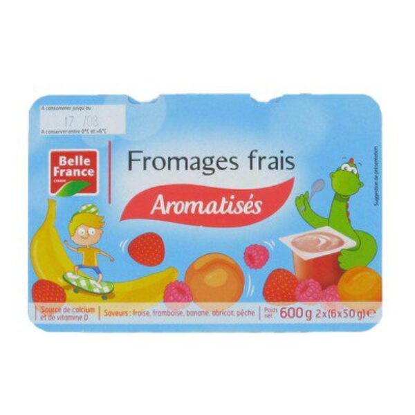 Fromages Frais Aromatisés 500gr