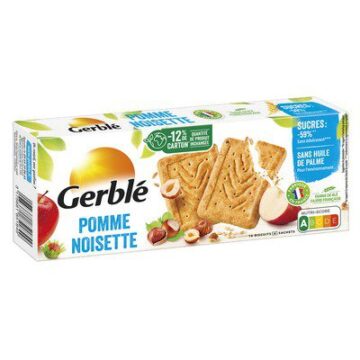 GERBLE BISCUITS POMMES NOISETTES 230G