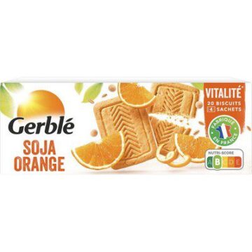 GERBLE SOJA ORANGE BISCUITS 280G
