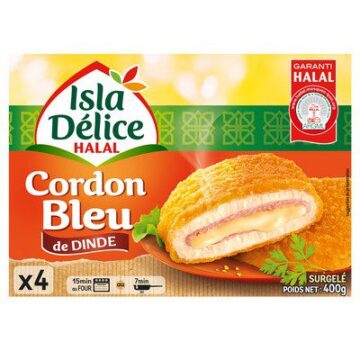 Cordons Bleu Halal x4 400g