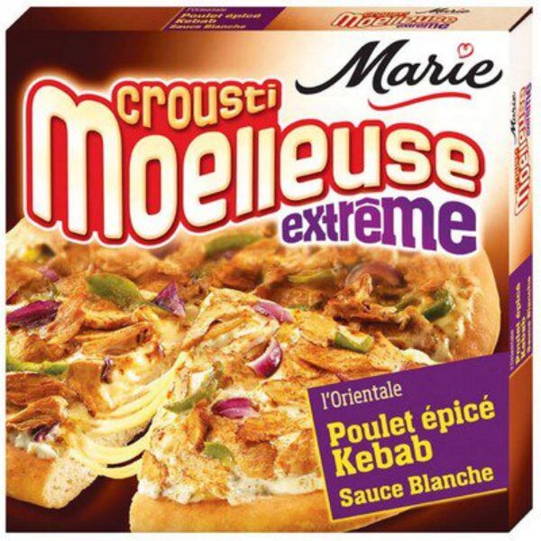 MARIE PIZZA CROUSTI POULET KEBAB 530G