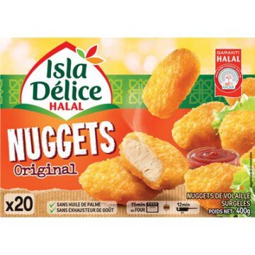 Nuggets Volaille Halal x20 400g