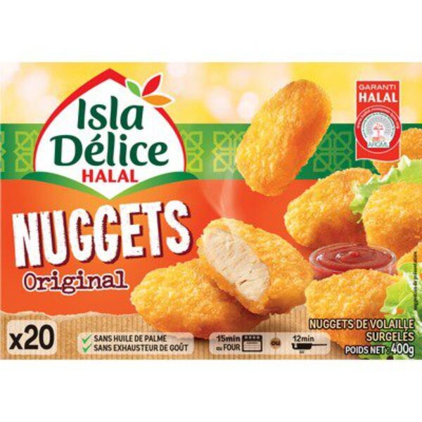 Nuggets Volaille Halal x20 400g