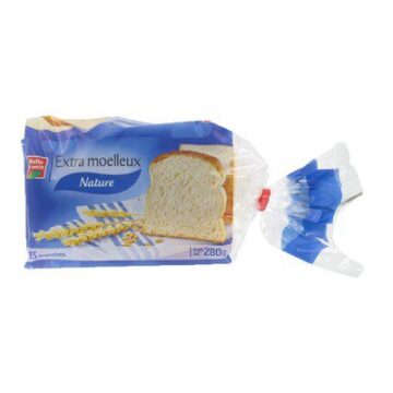Pain de mie Nature 280g