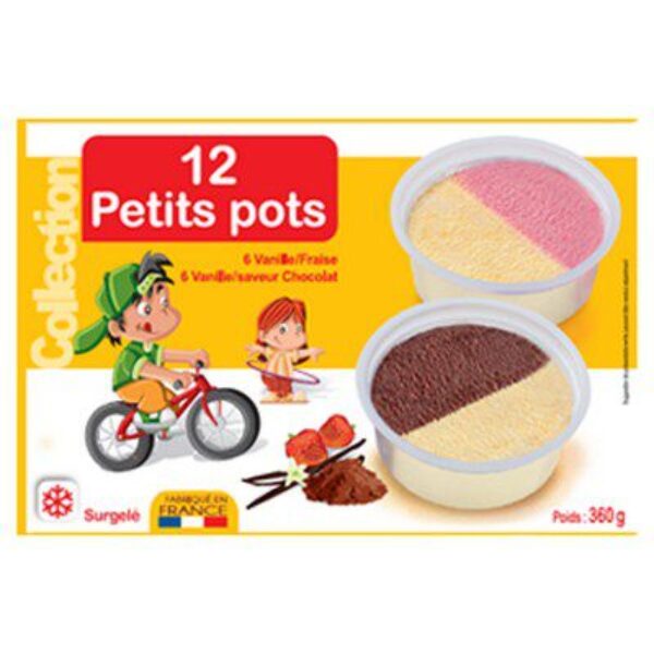 12 Petits Pots 360gr