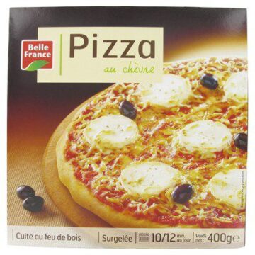 PIZZA CHEVRE AU FEU DE BOIS 400G BF